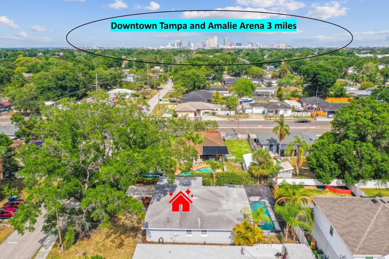 Heated Pool! Paradise In Midtown Tampa 3B2B Ngoại thất bức ảnh
